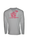 FLORAL HUT L/S PERFORMANCE TEE-White